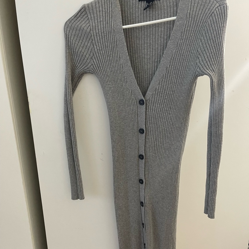 Knit Sweater Midi Dress